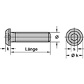 Linsenkopfschrauben ISO 7380