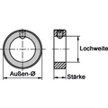 Stellringe DIN 705